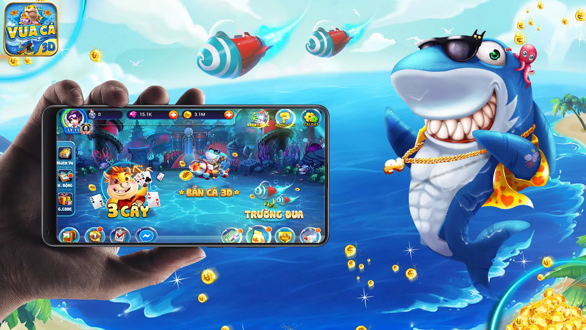 Tổng quan về game bắn cá ăn tiền online F8bet